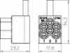 Imagem de Terminal de ligação 3x16mm² 16mm², cinzento claro, 7035