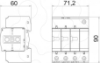 Imagem de Descarregador combinado V50 3 polos + NPE 280V