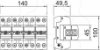 Imagem de Descarregador de sobretensões Conjunto para redes TT e TNS 255V