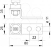 Imagem de Conector com conector 8-10mm, St, F