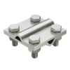 Imagem de Cruzeta cabo/cabo sem placa intermedia 60x60 A4 1.4571/1.4404
