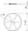 Imagem de Suporte para Base sem fixação para FangFix 16kg, PP, preto