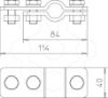 Imagem de Ligador para cabo isCon O17 25mm A2 1.4301