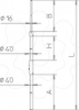 Imagem de Haste captora isolada 6000mm GFK cinzento claro