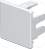 Imagem de Topo 30x30mm, PVC, branco puro, 9010