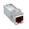 Imagem de Conector RJ45 CAT 6A blindado, cinzento