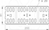 Imagem de União reta e curva para c. cabos chapa,horizontal 85x200, St, FT