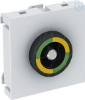 Imagem de Tomada de equipotencial 45x45mm PC branco puro 9010