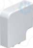 Imagem de Angulo plano 20x50mm PVC branco puro 9010