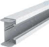 Imagem de Calha tecnica com base perfurada 70x130x2000 PVC branco puro 9010
