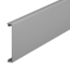 Imagem de Tampa lisa 80x2000mm, PVC, cinzento pedra, 7030