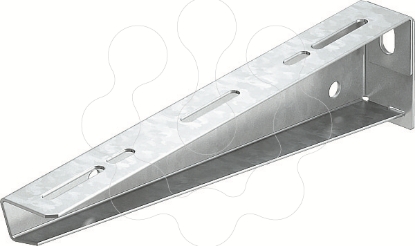 Mostrar detalhes para Consola mural com parafuso de fixacao M10x25 B110mm St FS Imagem de Consola mural com parafuso de fixacao M10x25 B110mm St FS