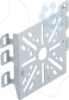 Imagem de Placa de montagem universal 170x120 St FS