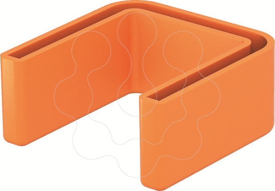Imagem de Protecao de topo para perfil US 5 25x50 PE cor de laranja pastel 2003