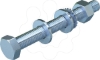 Imagem de Parafuso sextavado com porca e anilhas M10x90 St F