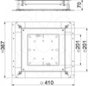 Imagem de Caixa de pavimento 250-3 para GES4 410x367x70, St, FS