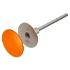 Imagem de Ponto fixo de terra com haste e rosca dupla M10/M12 V4A 1.4404
