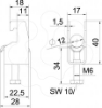 Imagem de Abraçadeira BBS 2056 08-12mm, St, FT