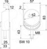 Imagem de Abraçadeira BBS 2056 46-52mm, St, FT