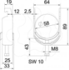 Imagem de Abraçadeira BBS 2056 52-58mm, St, FT