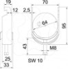 Imagem de Abraçadeira BBS 2056 58-64mm, St, FT