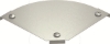 Imagem de Tampa angulo 90° para angulo RBM 90 200 B=200mm A2 1.4301 2B