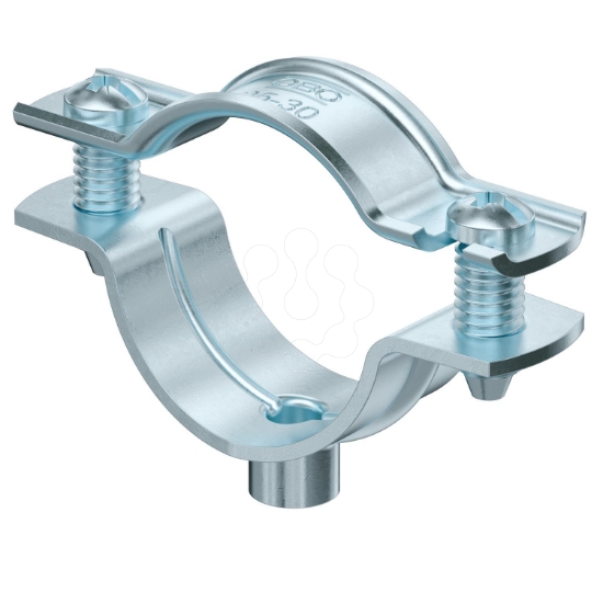 Imagem de Abracadeira metalica com rosca M6 25 30mm St G