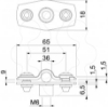 Imagem de Abraçadeira metálica com rosca M6 30-36mm, St, G