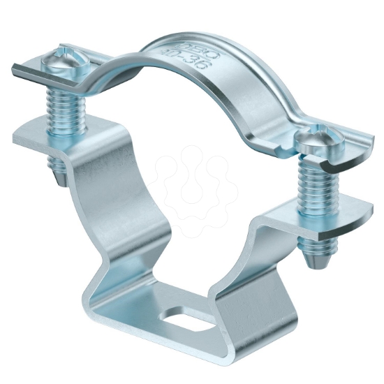 Imagem de Abracadeira metalica com furo oblongo 30 36mm St G