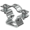 Imagem de Abracadeira metalica com furo oblongo 17 20mm Alu
