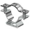 Imagem de Abracadeira metalica com furo oblongo 25 30mm Alu