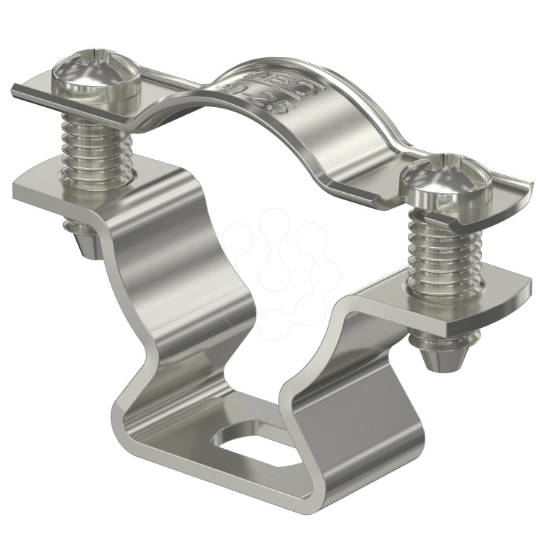 Imagem de Abracadeira metalica com furo oblongo 20 25mm A2 1.4301