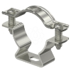 Imagem de Abracadeira metalica com furo oblongo 30 36mm A2 1.4301