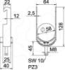 Imagem de Abraçadeira BBS 2056 52-58mm, A2, 1.4301, 2B