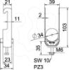 Imagem de Abraçadeira BBS 2056 28-34mm, Alu