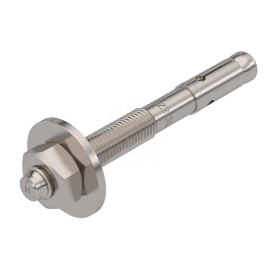 Imagem de Perno de ancoragem BZ3 com anilha larga M10x90 A4 2B