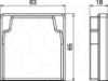 Imagem de Topo LKM 60X60mm TPE PR