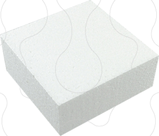 Imagem de Acessorio para Caixa de chao - Bloco de esferovite para caixa de 8 modulos