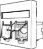 Imagem de Tomada Dupla Lisa RJ45 Cat 6