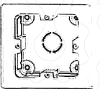 Imagem de Acessorio calha de rodape - BOTTOM TRUNKING - Caixa de aparelhagem
