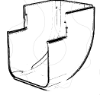 Imagem de Acessorio FLUIDLINE ROUNDWAY - Angulo Exterior 100x60