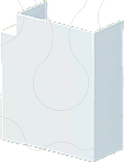 Imagem de Acessorio calha de chao - FLOOR TRUNKING - Angulo Plano 70x20