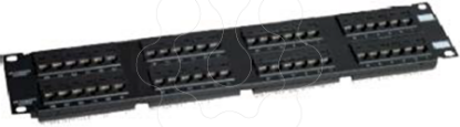 Mostrar detalhes para Patch Panel 2U 48 RJ45 Cat6 - B-P022 Imagem de Patch Panel 2U 48 RJ45 Cat6 - B-P022