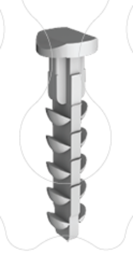 Imagem de Bucha rapida universal SUPER-T de 27mm 6o mm para fixacao em abracadeira SUPER-T e outras - PST-5