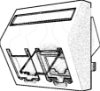 Imagem de Tomada Dupla angular RJ45 Cat 6