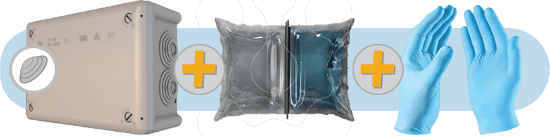 Imagem de Caixa Estanque para instalacoes especiais GEL J200 BGAK BOXLINE POWER GEL