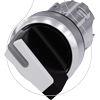 Imagem de Interruptor com manipulo iluminavel 22mm redondo metal alto brilho verde: