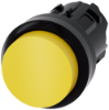 Imagem de Botao de pressao 22mm redondo plastico azul