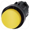 Imagem de Botao de pressao 22mm redondo plastico azul