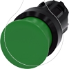 Imagem de Botao cogumelo 22mm redondo plastico vermelho